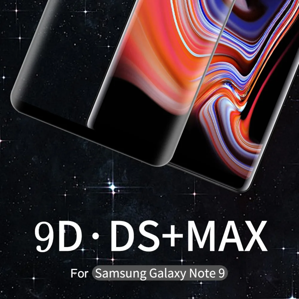 NILLKIN DS + MAX 9D полностью покрытое закаленное стекло для Samsung galaxy note 9 полное