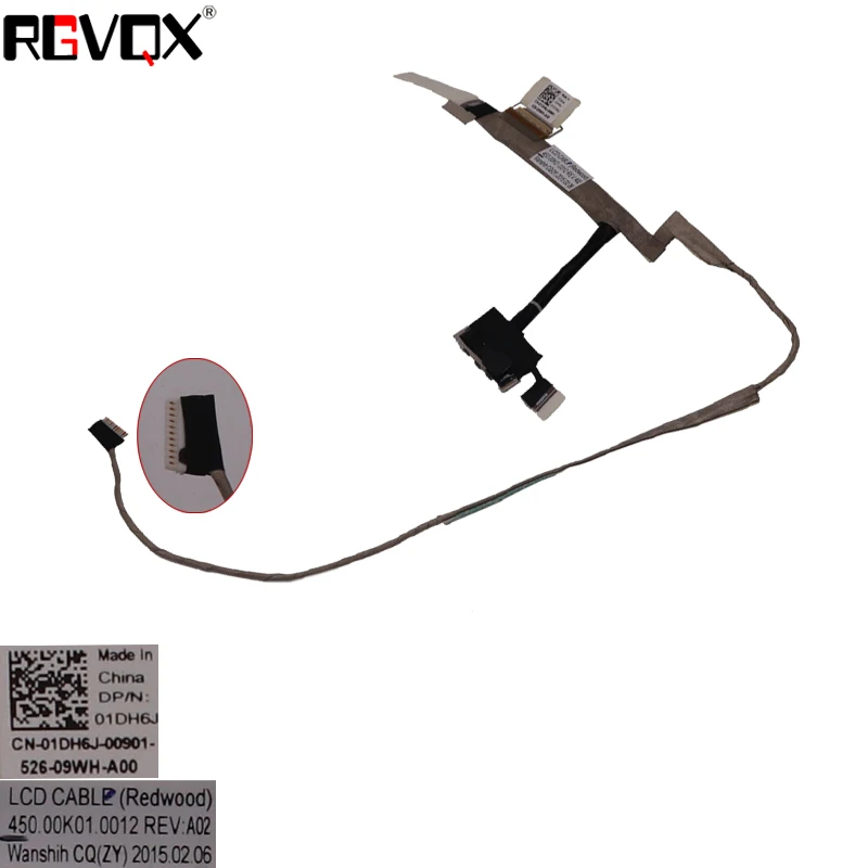 

New Laptop Cable For DELL Inspiron 11 3000 3147 3148 3157 3158 3132 PN: CN-01DH6J 450.00K01.0003 Screen LVDS Connector