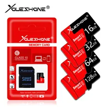 Горячая Распродажа 32 Гб microsd карта памяти 8 ГБ 16 ГБ 32 ГБ 64 Гб 128 Гб класс 10 micro sd карта Флэш карта 4 Гб C6 флешка