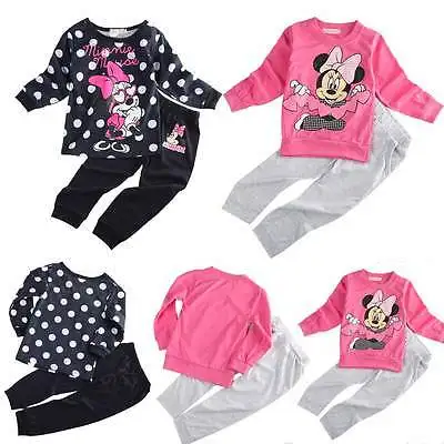 Новинка 2016 комплект одежды для маленьких девочек с милым мультяшным персонажем