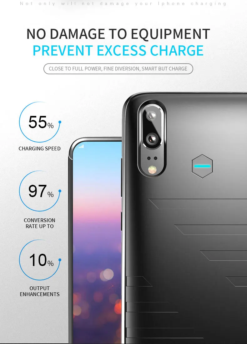 Чехол для внешнего зарядного устройства Extpower 6800 мАч Huawei P30 Pro запасной