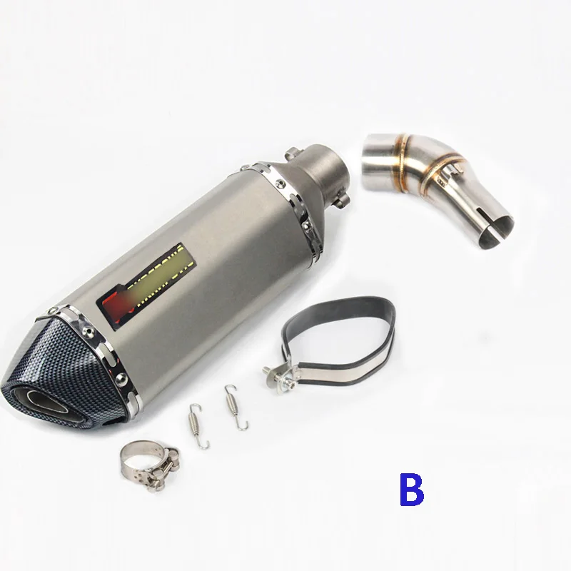 R3 R25 глушитель для мотоцикла Mid Link Pipe slip on Ful набор труб для Yamaha YZF R3 R25 выхлопная система