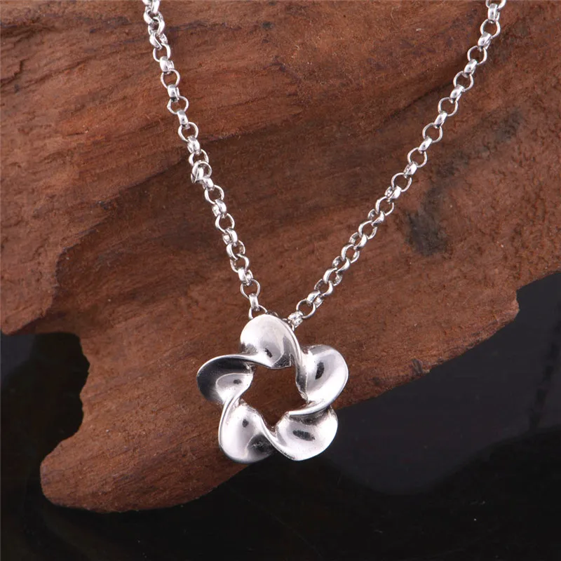Almei Promotion Vintage Silver Color Flower Choker Necklaces &amp Pendants for Womens Gifts Kolye Free Chain Collier Femme N006 | Украшения