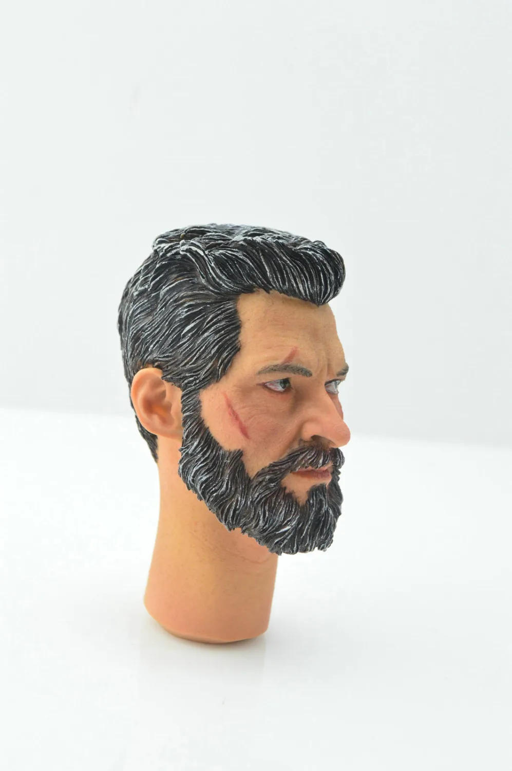 1/6 Росомаха голова битва повреждения версия старый Хью Джекман для Logan X-men |
