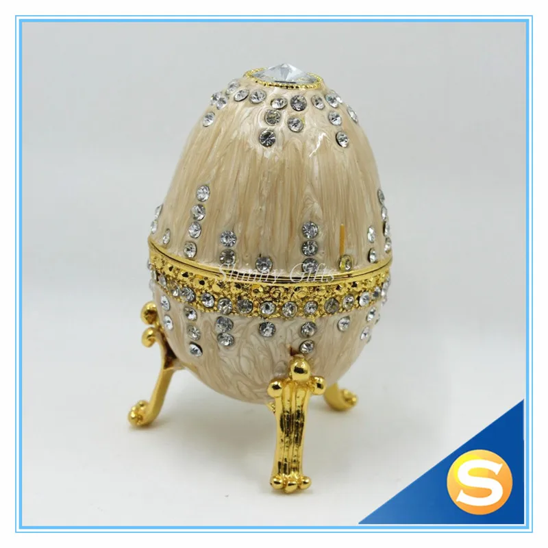 Королевский русский яйцо шкатулка синий вдохновил Яйцо Фаберже SCJ008|box box|box bluebox