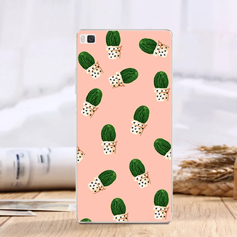 Soft TPU cover for Huawei P8 Patterned Fashion Silicone Phone Case Back Cover |