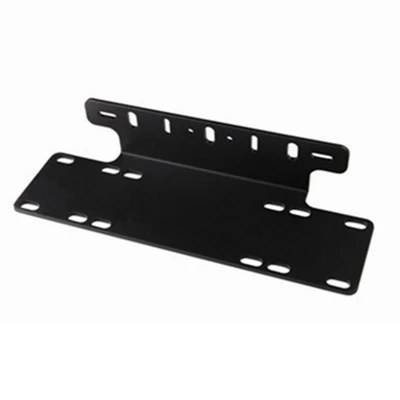 1pcs License Plate 1 шт. универсальный Передний Бампер номерной знак Автомобильный держатель Стенд кронштейн светодиодный светильник для внедорожника светодиодный светильник - Цвет: 1pcs License Plate
