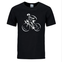 mens loose solid t shirts cyclist bicycle cycle sporter transport hobby biker cycler mens t shirt