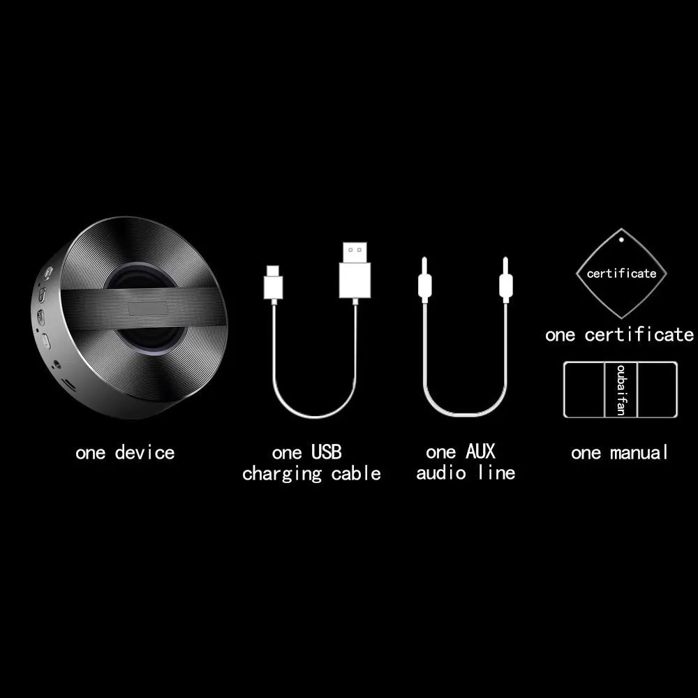 2017 мини беспроводной портативный bluetooth динамик Caixa De Som с микрофоном TF Handsfree hoparlor