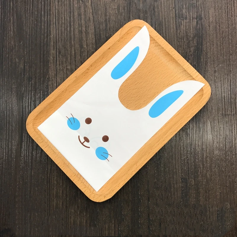 10 шт./лот с кроличьими ушами для печенья Упаковочные пакеты пластиковые конфеты