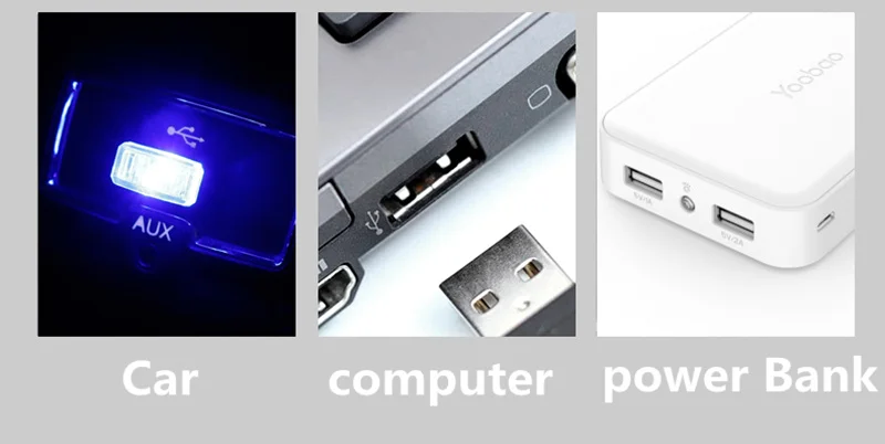 Автомобиль-Стайлинг USB светодиодный атмосферные огни декоративная лампа для Kia Rio