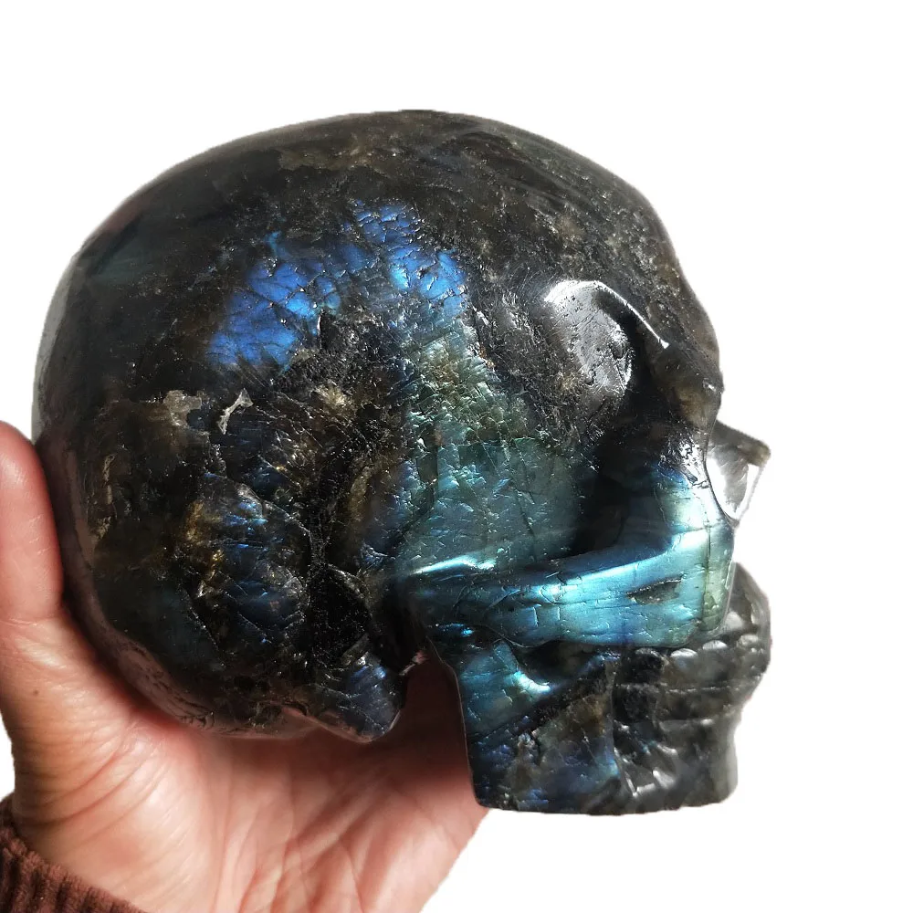 Натуральный лабрадорит искусственная ручка искусственные кристаллы предметы