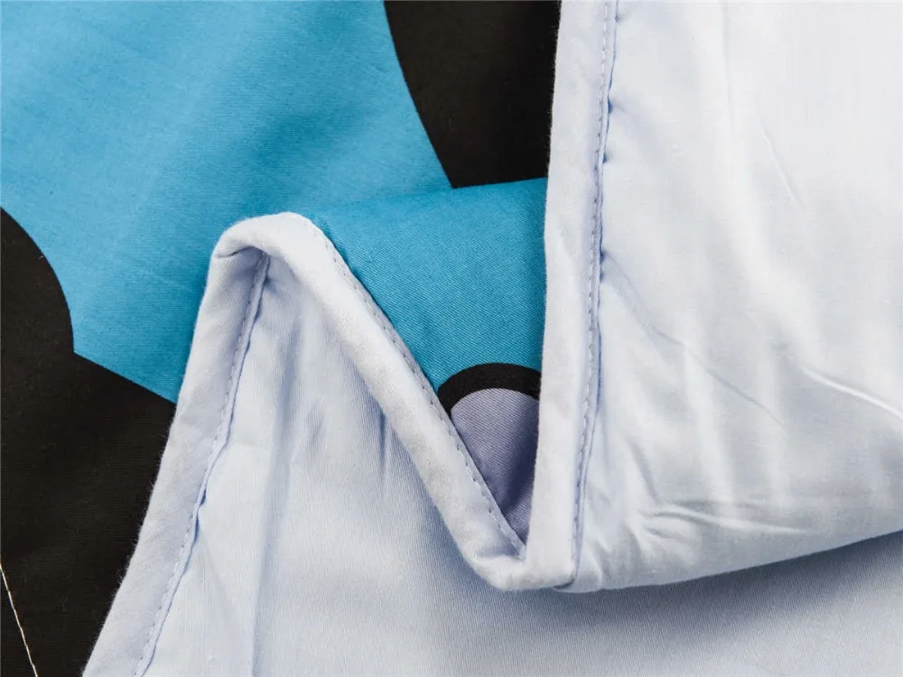 Голубое летнее стеганое одеяло с Микки и Минни Маус для маленьких мальчиков