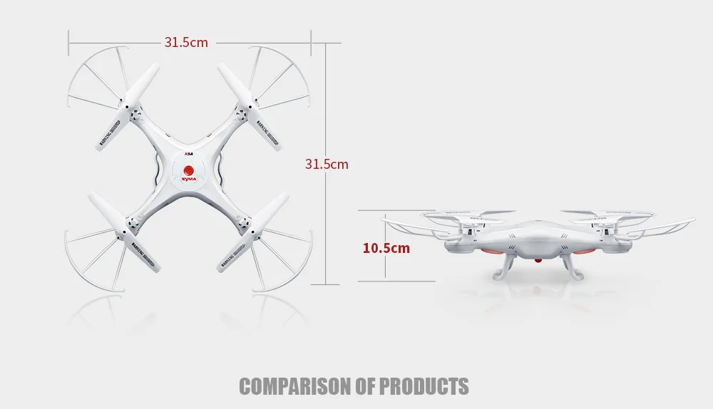 SYMA X5A Радиоуправляемый Дрон 2,4G 4CH воздушный Квадрокоптер Радиоуправляемый вертолет Дрон 360 градусов рулон Безголовый режим радиоуправляемые игрушки для детей
