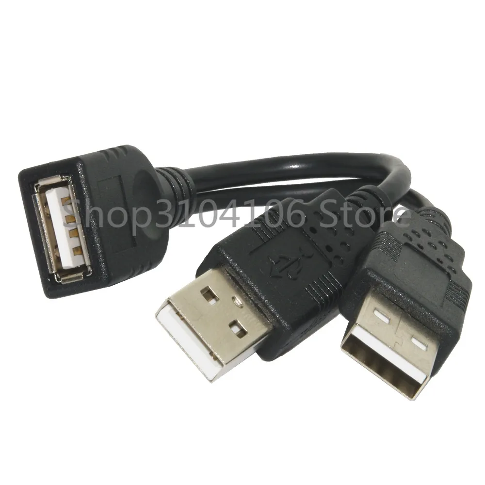 Кабель удлинитель для передачи данных и с разъемом USB 2 0 типа А на два A папа длиной