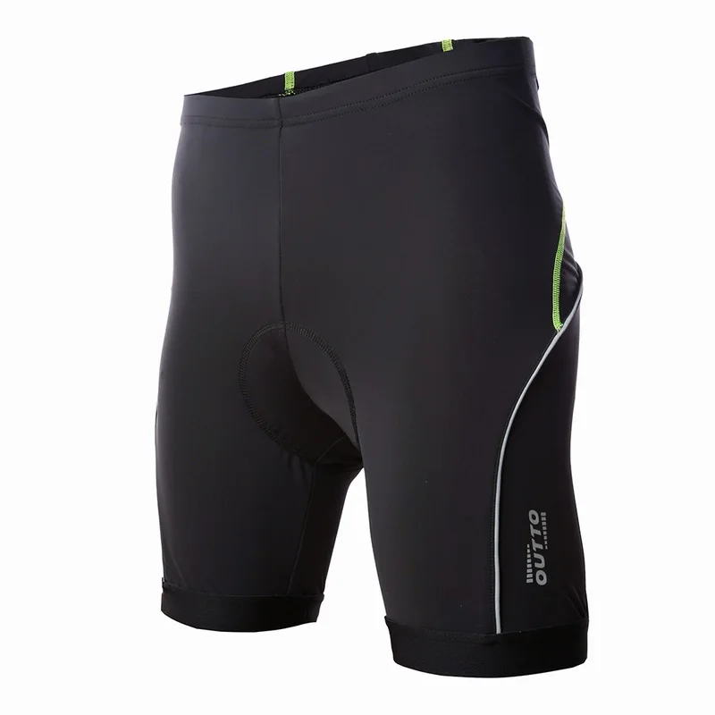 Outto Men's Cycling Shorts Gel Padded Compression Tights ciclismo Breathable Road Bike Reflective Bicycle | Спорт и развлечения
