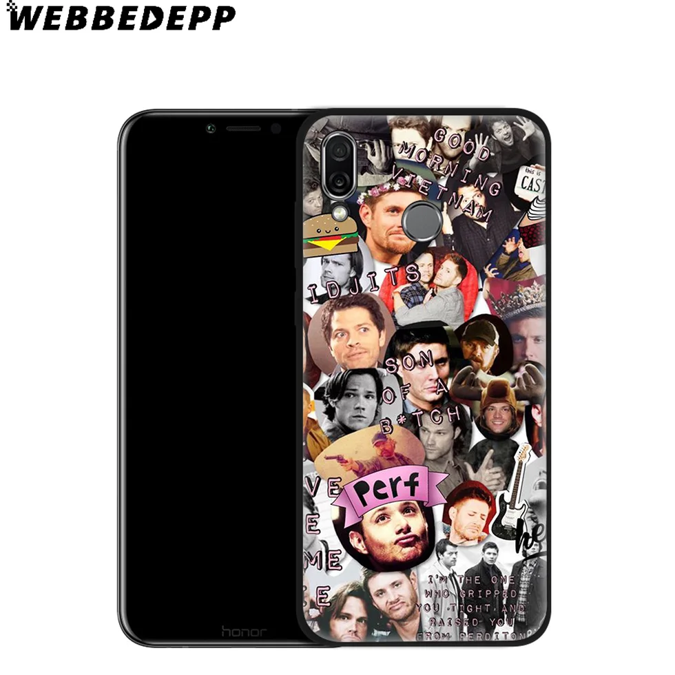 WEBBEDEPP супернатуральный мягкий чехол для Huawei Mate Honor 20 6A 7A 7C 7X 8 9 9X 10 View Lite Pro 30 |