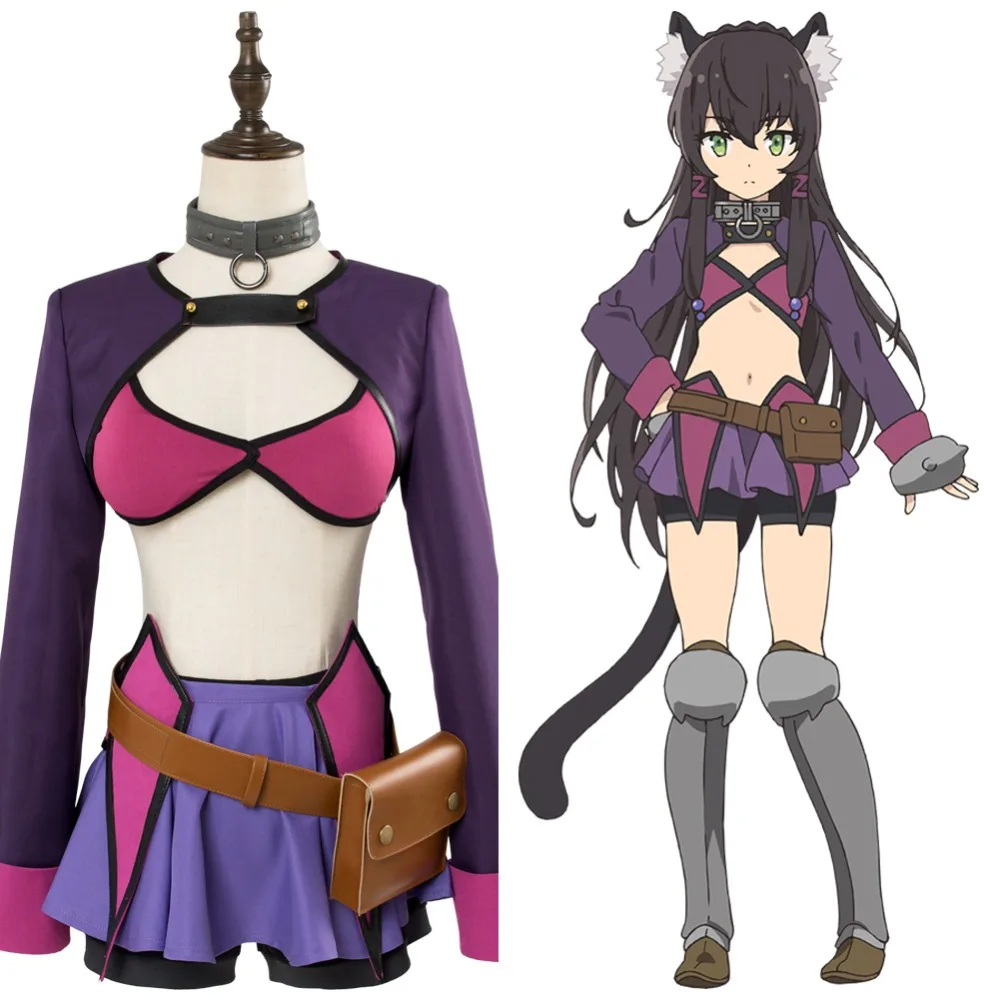 Аниме как не Вызвать демона Властелин Рем галлеу карнавальный костюм на Хэллоуин