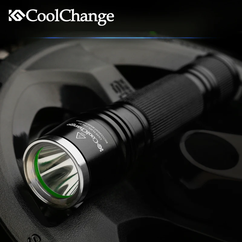 CoolChange велосипедный светильник водонепроницаемый флэш передняя фара для