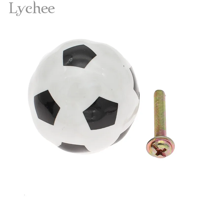 Lychee Life ДИЗАЙН футбольного ящика выдвижная ручка креативный керамический шкаф