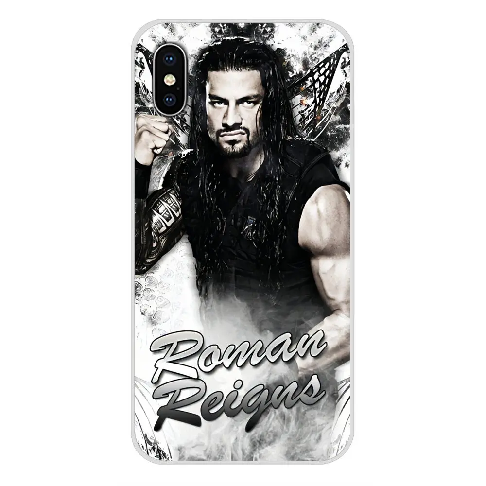 ROMAN REIGNS Logo Wrestling аксессуары чехлы для телефонов Чехлы Huawei P Smart Mate Honor 7A 7C 8C 8X 9 P10 P20 Lite