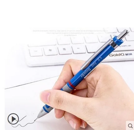 Механический карандаш Rotring 1,0 мм/0,7 мм 0,5 мм/0,35 мм Tikky красный черный синий белый Plactis ручка держатель автоматический карандаш дизайн ручка
