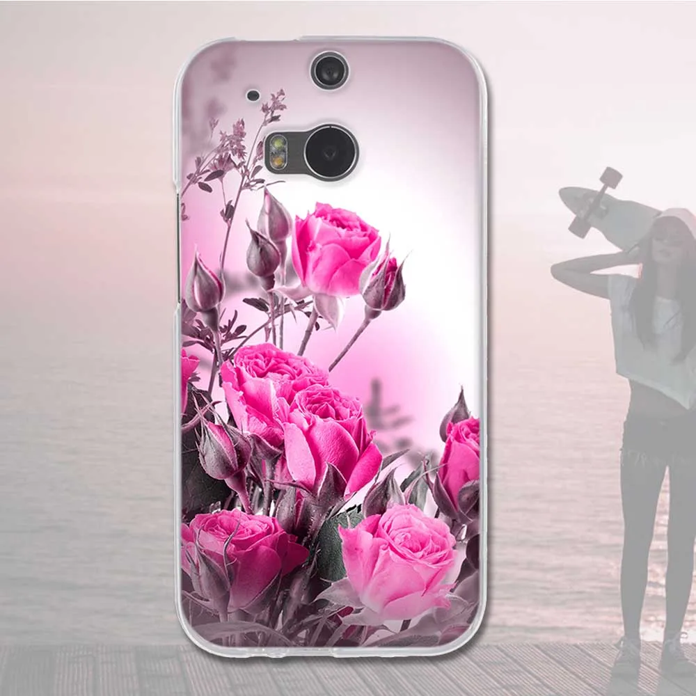 Case For HTC One M8 Soft Silicone Cover for M8S TPU Back Phone Shells Coque Capa Fundas M 8 Bags | Мобильные телефоны и