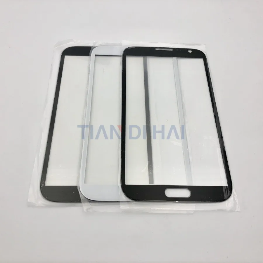 Замена передней внешней стеклянной крышки объектива Note2 для Samsung Galaxy note 2 n7100 n7105 ЖК