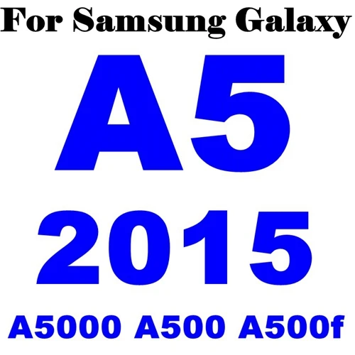 Закаленное стекло для samsung Galaxy J1 J3 J5 J7 стекло для samsung Galaxy A3 A5 A7 Защитное стекло для экрана - Цвет: For A5  2015