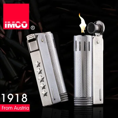 5 Stars Бренд IMCO, 5 звезд, Зажигалка из нержавеющей стали, оригинальная, масляная, бензиновая, зажигалка, огонь, ретро, бензин, подарок, зажигалки - Цвет: 5 Stars