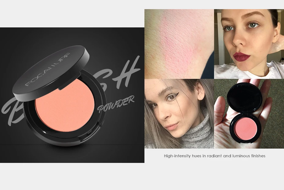 FOCALLURE New Pro лица Румяна Макияж Палитра 11 цветов румяна пудра матовый жемчуг Румяна Макияж Лицо красивые Румяна Косметика