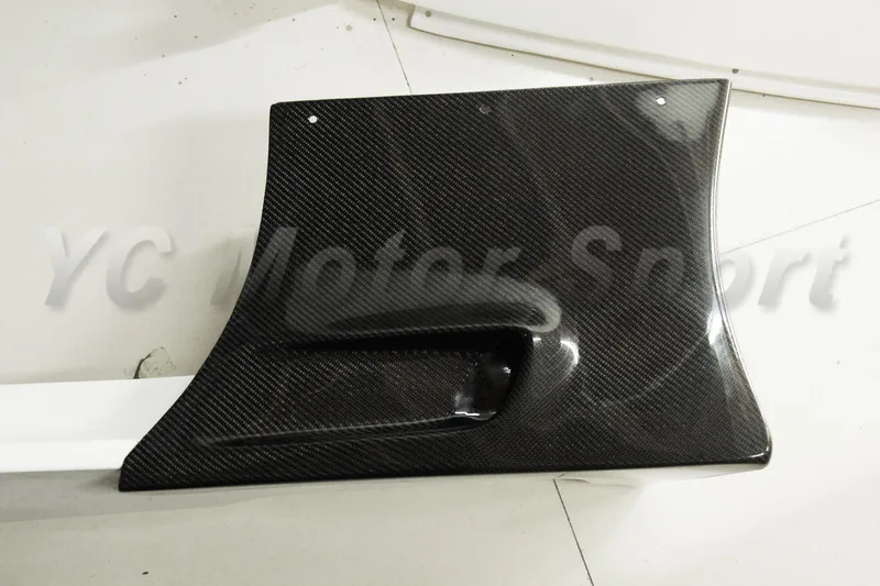 Автомобильные аксессуары из углеродного волокна RE GT Стиль переднее крыло аддон 2
