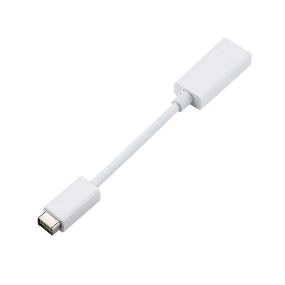 Mini DVI Мужской к HDMI Женский Кабель для монитора конвертер видеоадаптера Kable Кабо