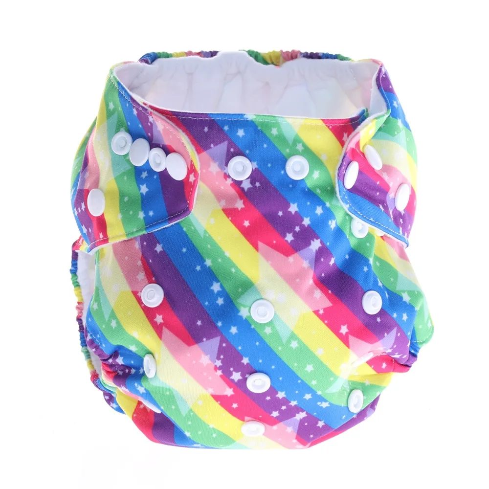 Радуга Детские Ткань Подгузники многоразовые подгузники стирать ткань diape