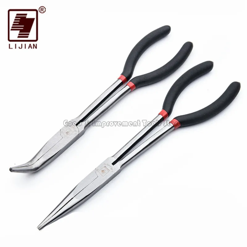 11 дюймов Изгиб Плоскогубцы обжимные плоскогубцы с прямым плоскогубцами