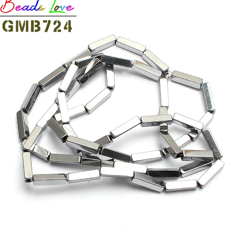 8*2 мм бусины из Натурального Гематита Квадратные россыпью для изготовления