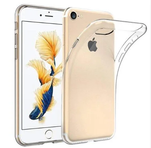 Мягкий силиконовый чехол для iPhone X 6 7 8 plus 5|Бамперы| |