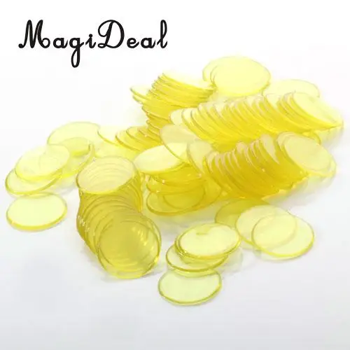 MagiDeal 400Pcs PRO 4 Colors Count Bingo Chips Markers for Family Party Carnival Hot Selling Entertainment Game Accessory | Спорт и