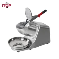 itop commercial electric ice crusher ice shaver chopper commercial diy ice cream maker for coffee shop hotel
