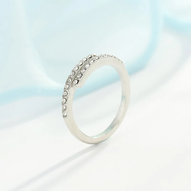 SEIALOY Dropshipping Fashion Meteor Flash Zircon Brands Rings For Women girl Friendship Memorial Jewelry Ring Gift | Украшения и