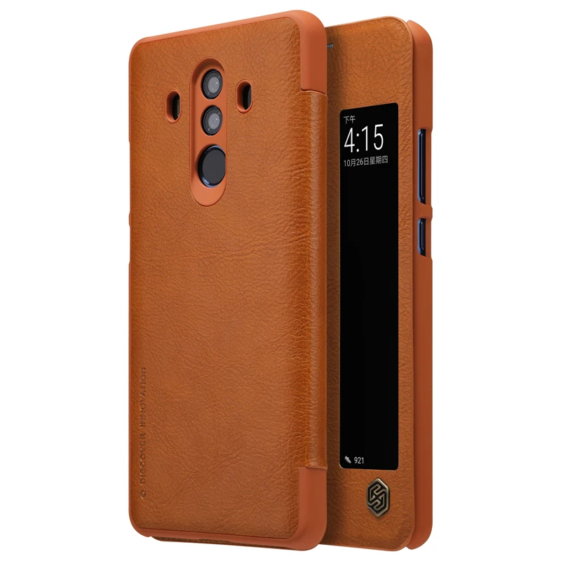 Чехол для Huawei Mate 10 pro кожаный флип-чехол NILLKIN Модный чехол с надписью сна сумки