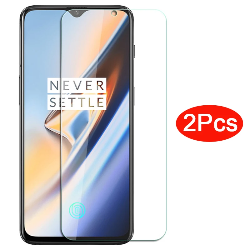 Защитное стекло для Oneplus 7 2 шт. закаленное защитная пленка 6 5|Защитные стёкла и
