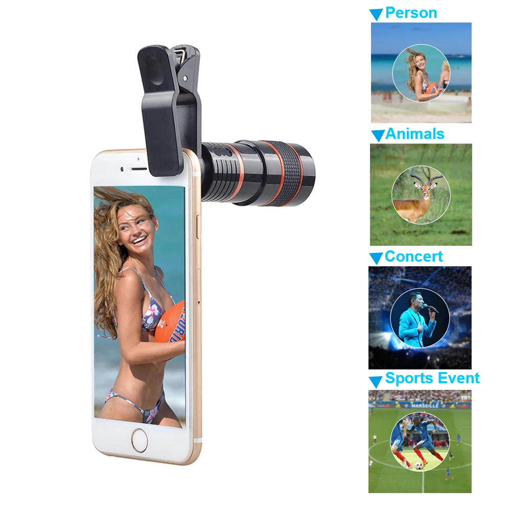 4 в 1 объектив камеры мобильного телефона с задней крышкой широкоугольный Макро