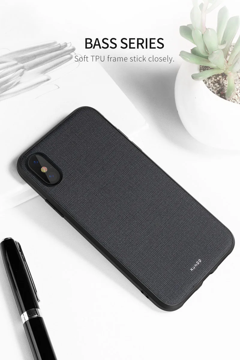 XUNDD роскошный кожаный текстурный чехол для iPhone XS MAX XR подходит для автомобиля накладка держатель для телефона для iPhone XS MAX чехол для телефона