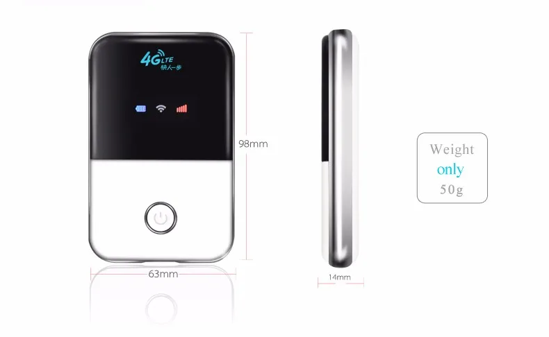 TIANJIE 150 Мбит/с 3G/4G LTE wifi роутер CAT4 карманный мобильный широкополосный точка доступа беспроводной wifi роутер модем с слотом для sim-карты
