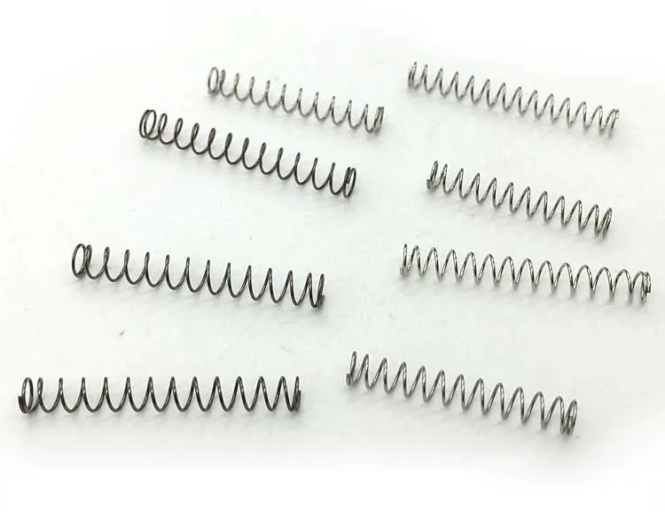 4 шт. мелкие Сжатые пружины 0 15 мм диаметр проволоки 1 8 наружный компрессионное