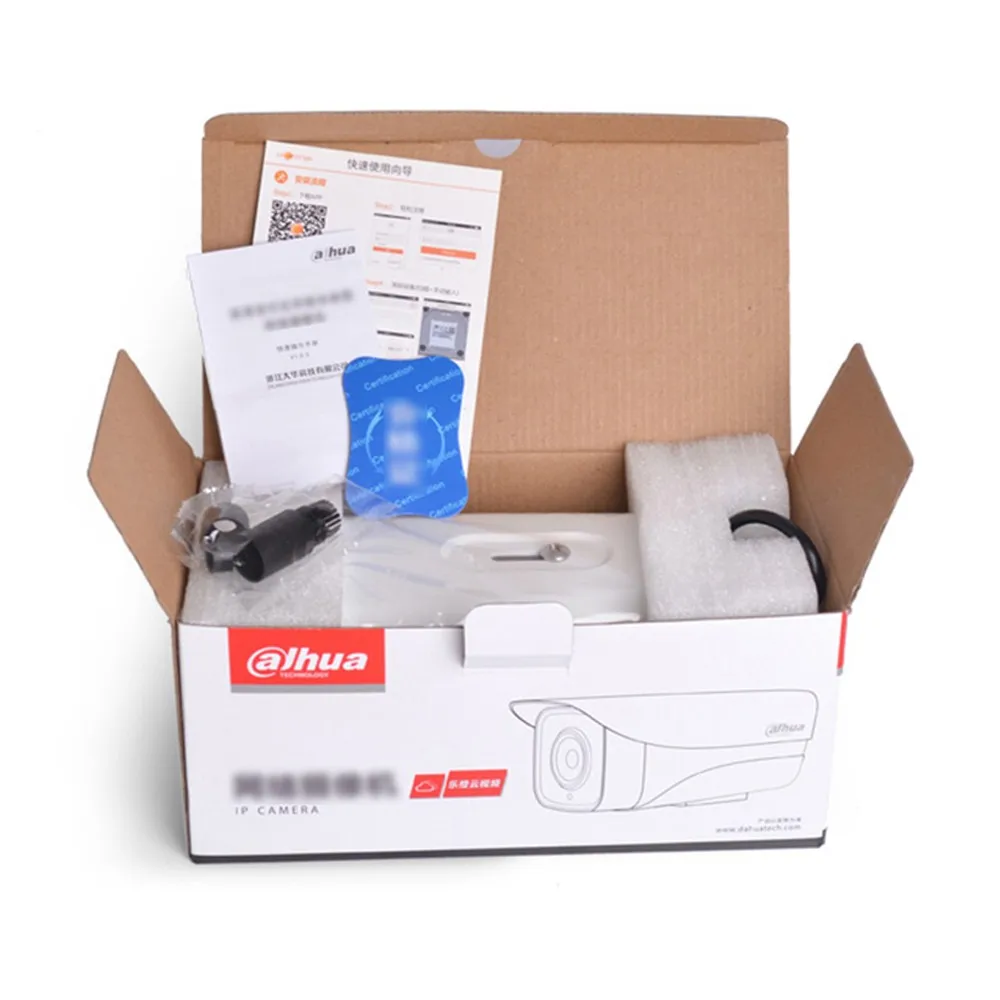 Dahua ip-камера IPC-HFW4433M-I2 с поддержкой ONVIF 4MP 80m IR Range H.265 Smart Detection IP67 Bullet камера с кронштейном DS-1292ZJ