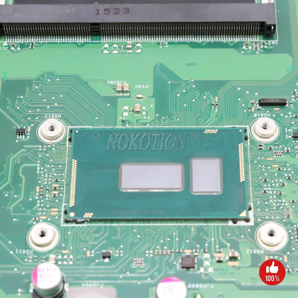NOKOTION 60NB04P0 MB1M20 для asus X751LD X751L K751L K751LN X751LK материнская плата ноутбука REV 2 5 SR244 I3 5005U CPU