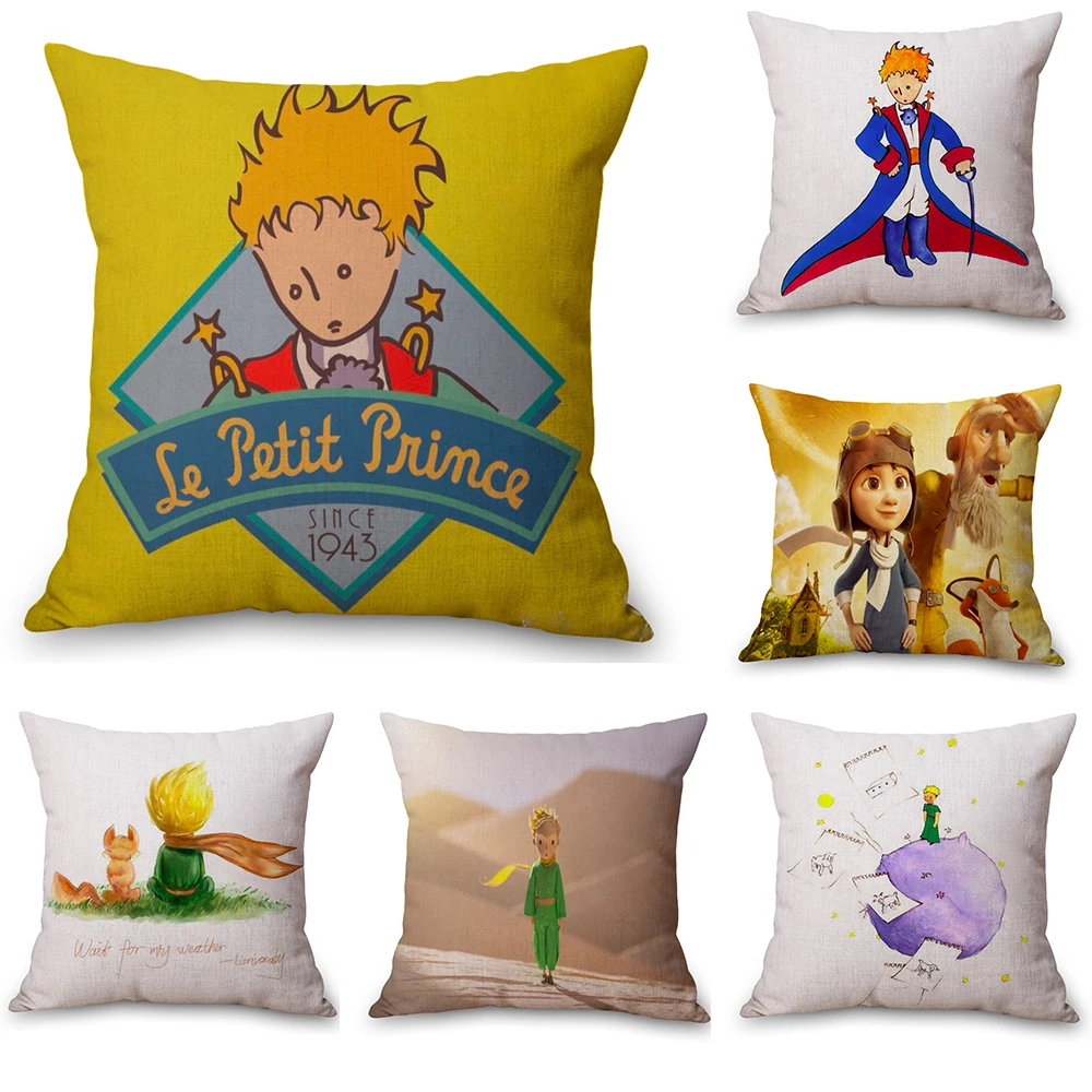 Французский маленький Le Petit Prince наволочка для тела льняная кровать подушки