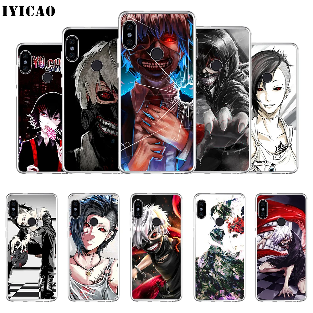 IYICAO Uta Tokyo Ghoul Мягкий силиконовый чехол для телефона Xiaomi Redmi 4A 5A 6A Note 7 6 5 Pro Plus 4X